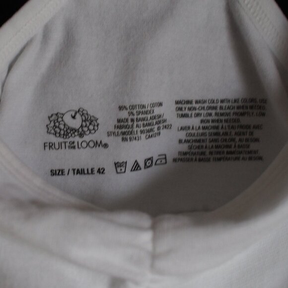 Fruit of the Loom | NWT Cotton Double Pack Bras - Picture 2 of 6
